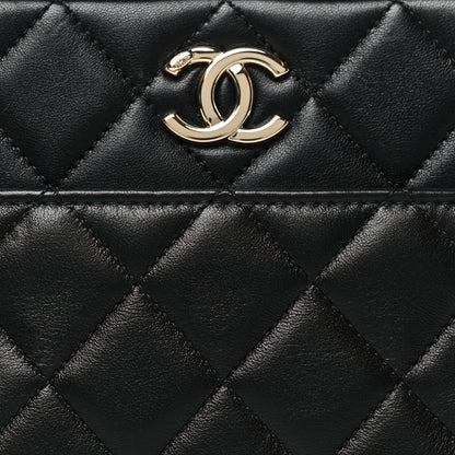 Chanel Lambskin Quilted Small Trendy CC Bowling Bag Black 9 of 11
