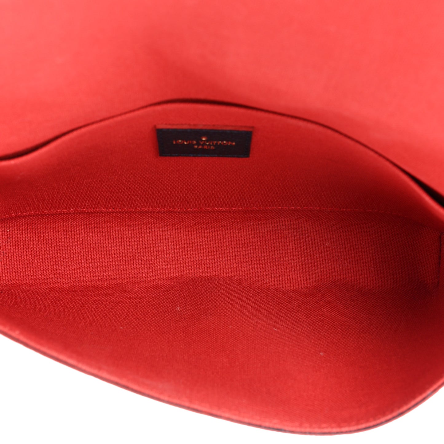 Empreinte Pochette Felicie Chain Wallet Marine Rouge