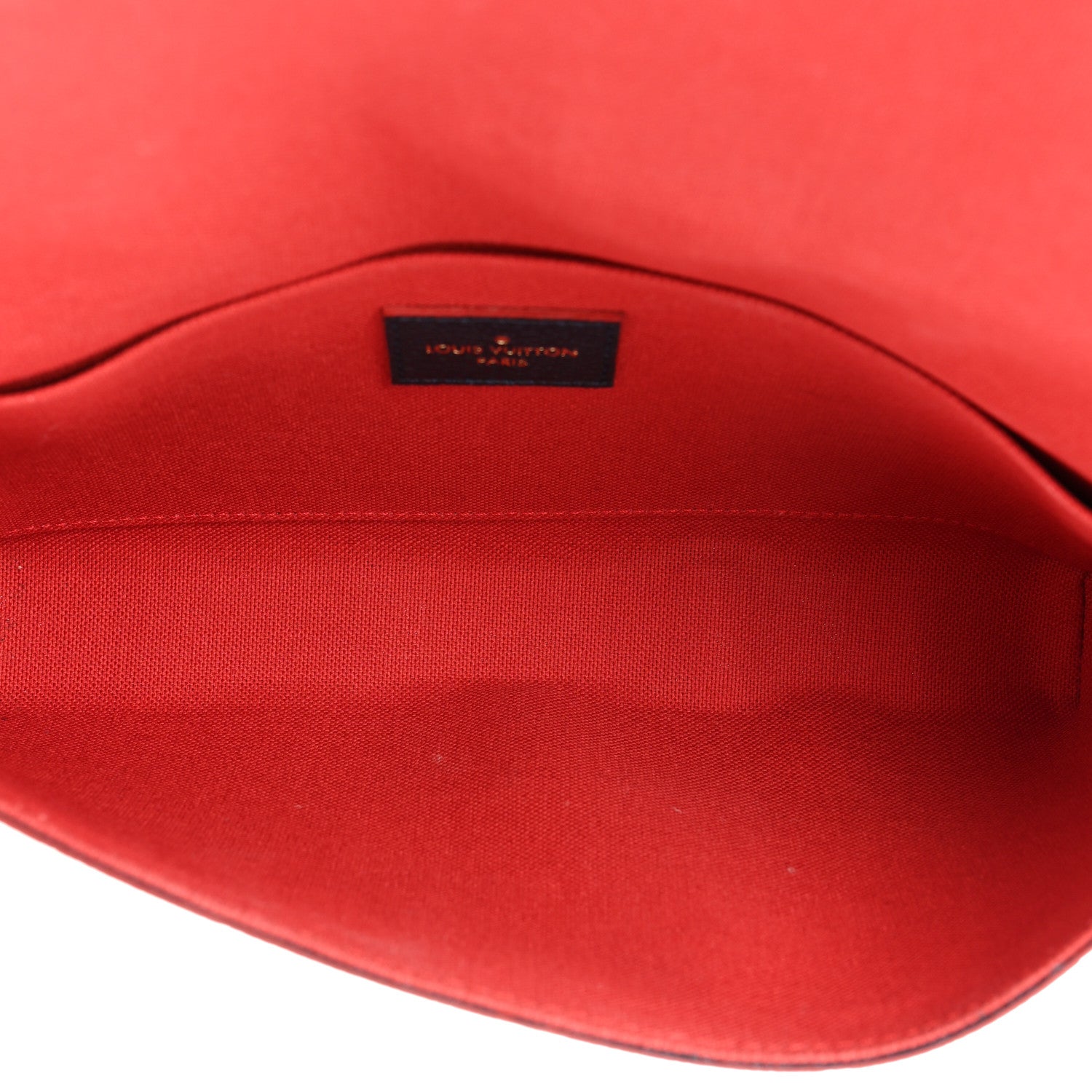 Louis Vuitton Empreinte Pochette Felicie Chain Wallet Marine Rouge 6 of 17