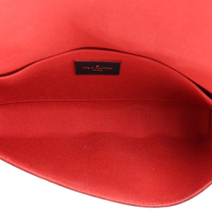 Louis Vuitton Empreinte Pochette Felicie Chain Wallet Marine Rouge 6 of 17