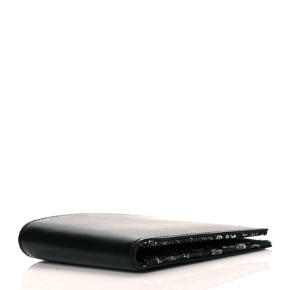 Saint Laurent Calfskin East West Wallet Black 4 of 10