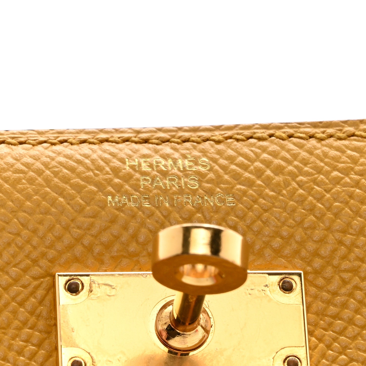 Hermes Epsom Medium Kelly Wallet Jaune Ambre 6 of 8