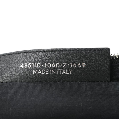 Balenciaga Calfskin Logo Everyday Second Bag Black White 7 of 7
