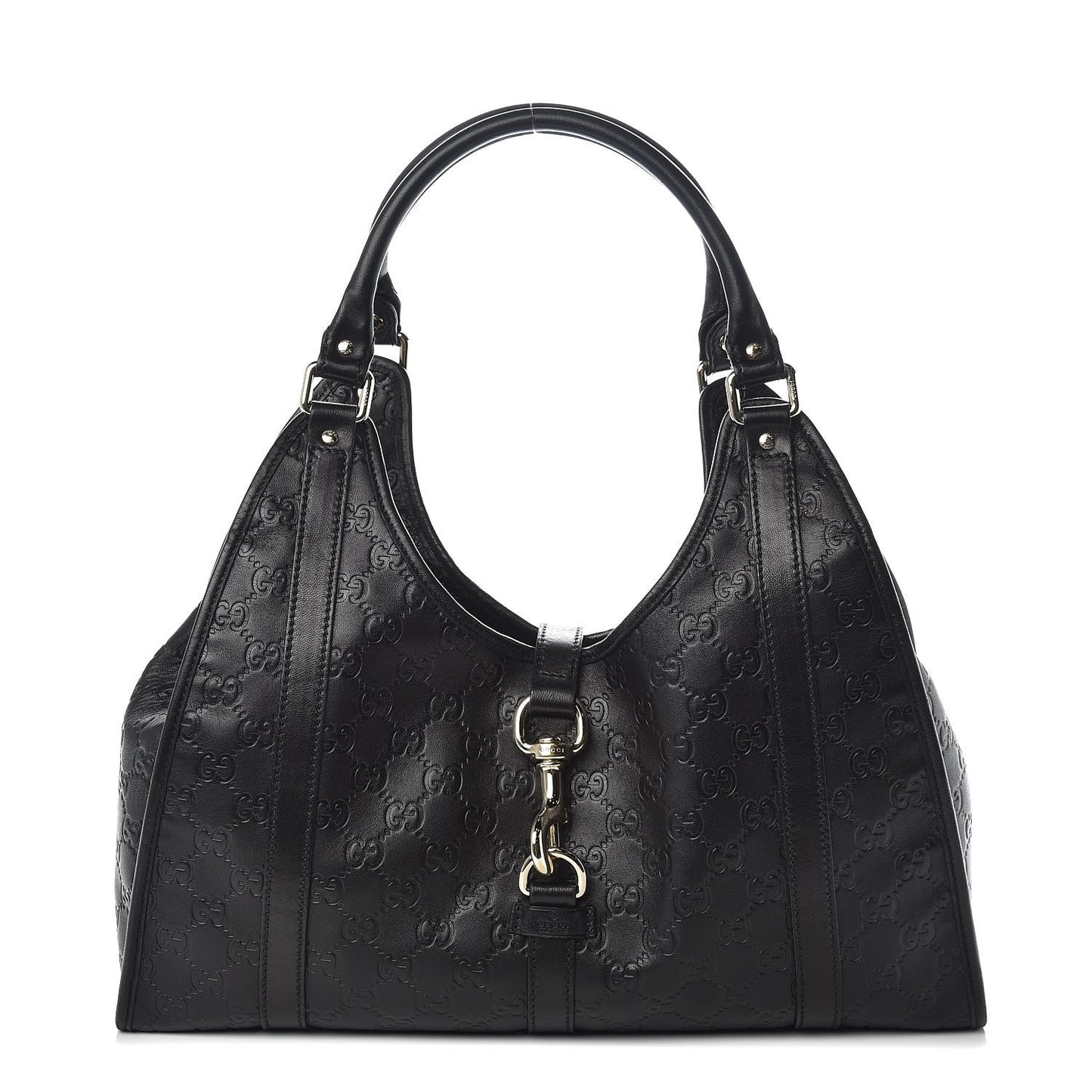 Guccissima Medium Joy Shoulder Bag Black