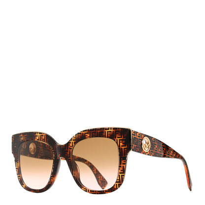 Fendi Acetate F is Fendi FF Cat Eye Sunglasses FF 0359/G/S Havana 1 of 6