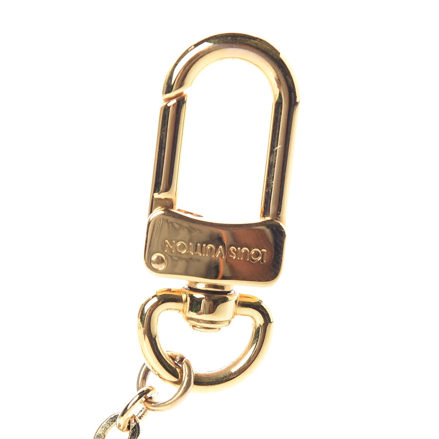 Louis Vuitton Brass Monogram Blooming Flowers Bag Charm Key Holder Rose Ballerine 4 of 5