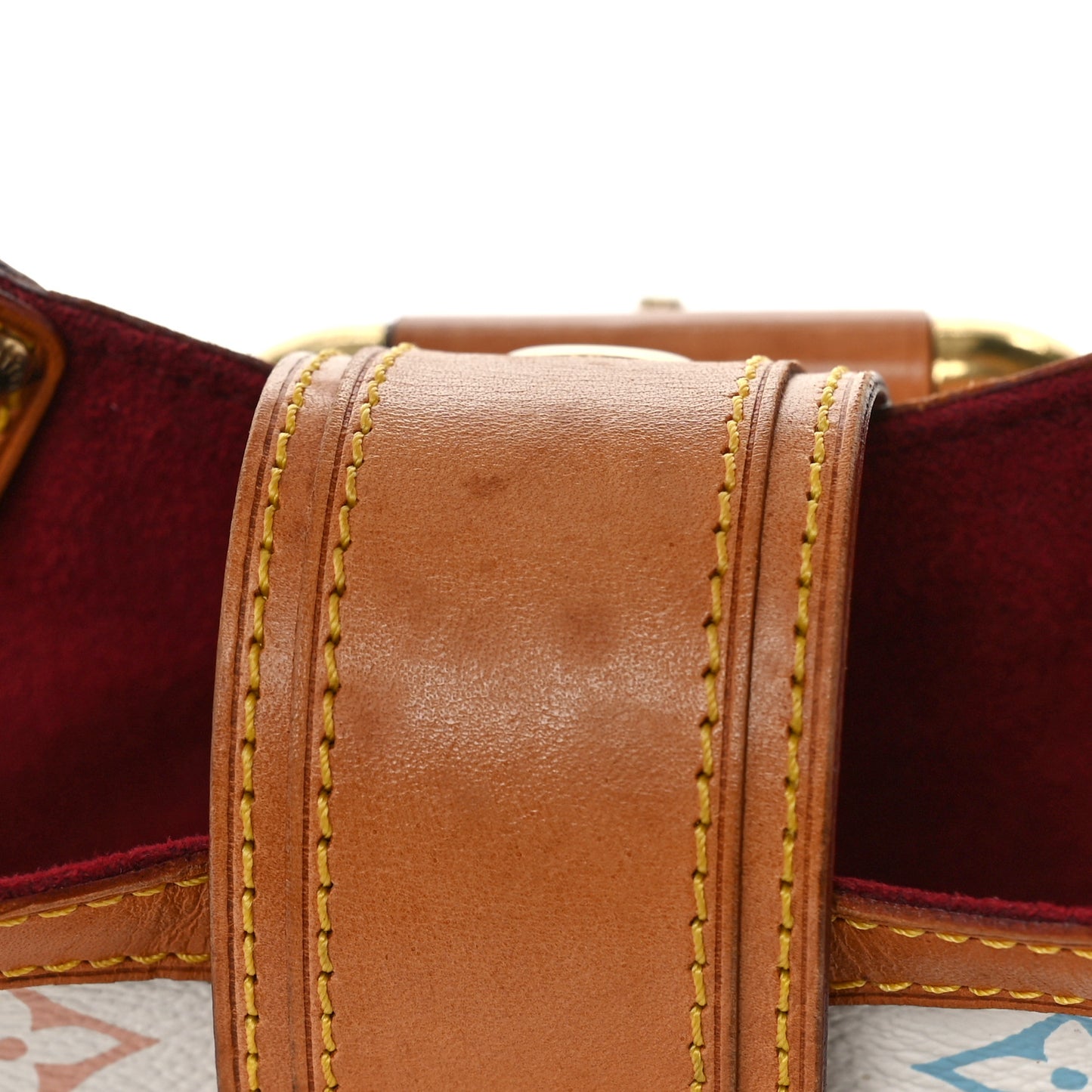 Monogram Multicolor Theda GM White