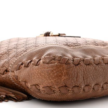 Gucci Guccissima Large New Jackie Hobo Light Brown 9 of 12