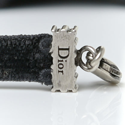 Christian Dior Velvet Crystal J’Adior Choker Necklace Black 12 of 12