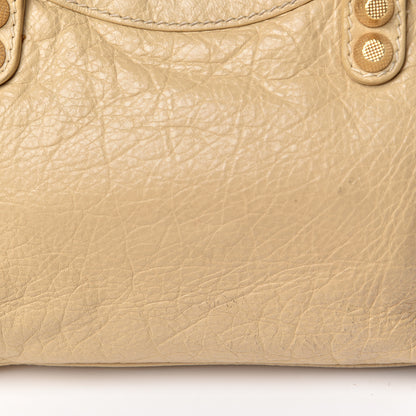 Balenciaga Agneau Giant 12 Gold Hardware Mini City Beige Oryx 14 of 19