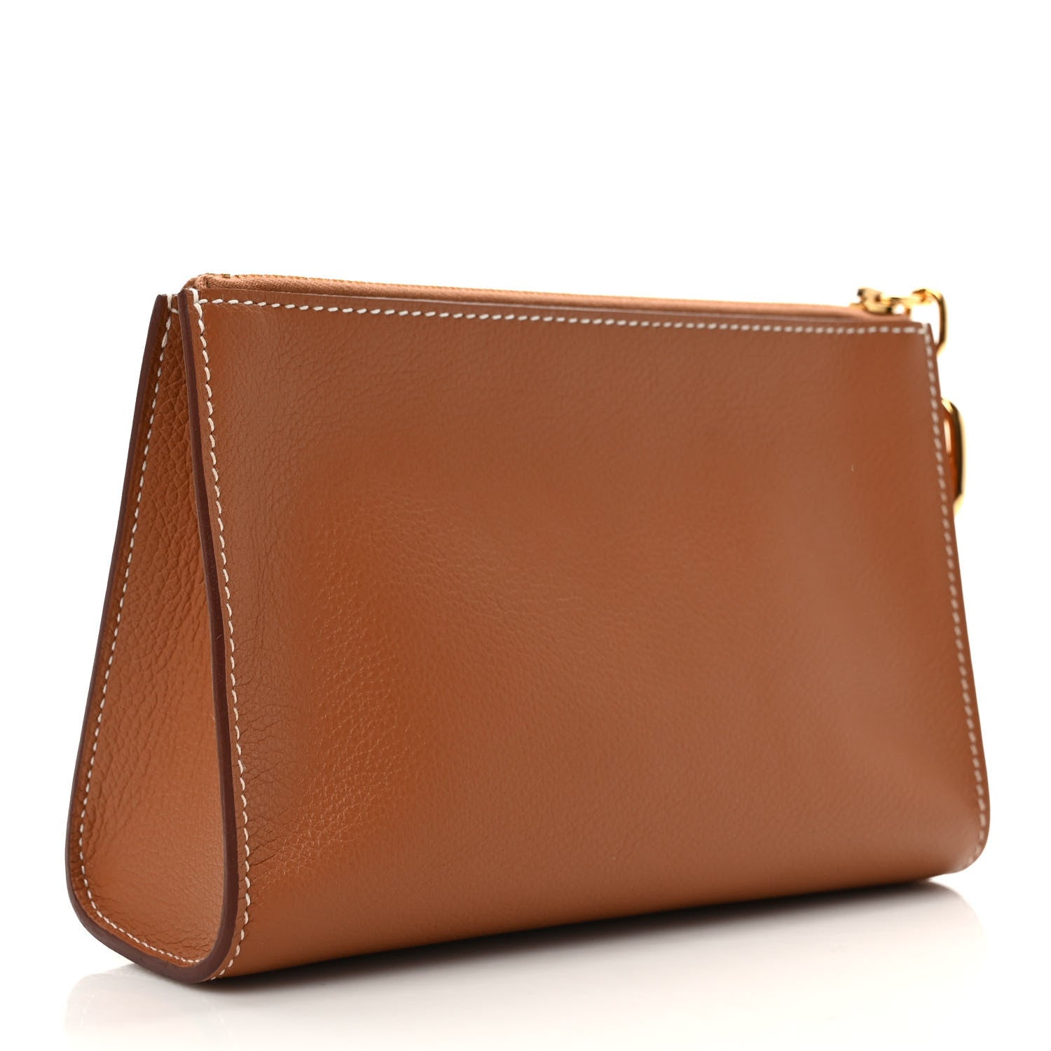 Hermes Evercolor Chaine d'Ancre Zipengo PM Toiletry Pouch Gold 3 of 7