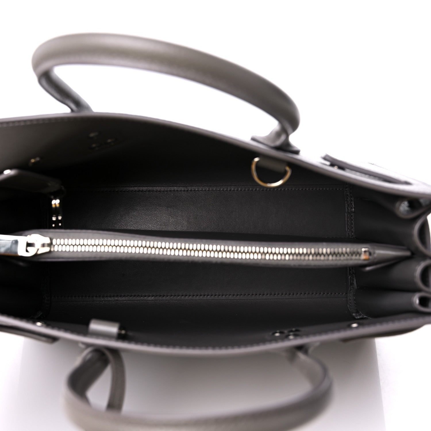 Saint Laurent Grained Calfskin Baby Sac De Jour Fog 5 of 12