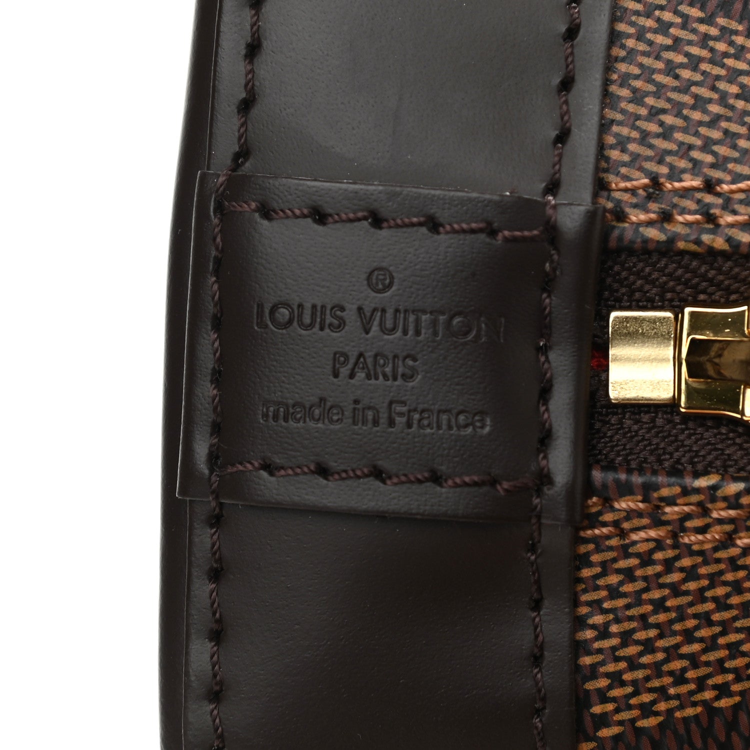 Louis Vuitton Damier Ebene Alma BB 6 of 10