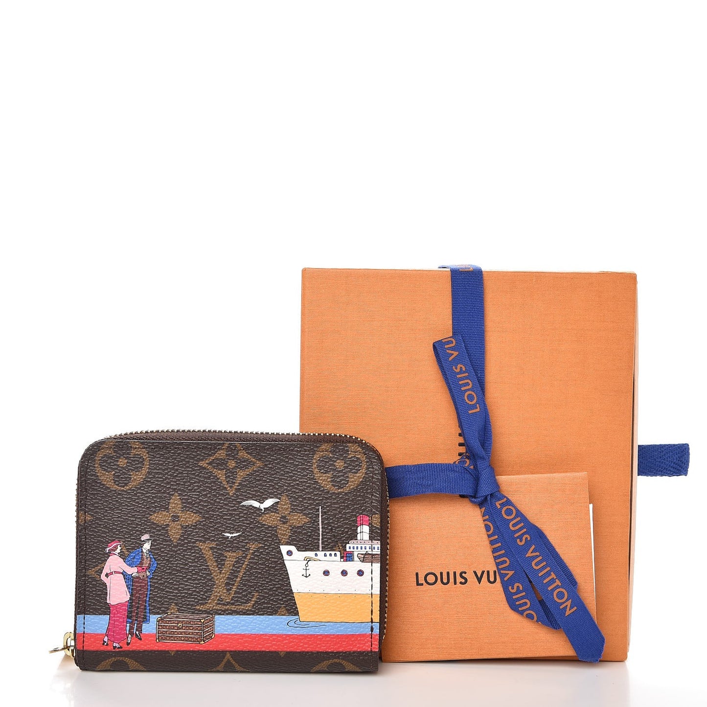 Monogram 2016 Christmas Animation Zippy Coin Purse