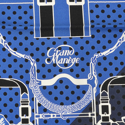 Hermes Silk Grand Manege Cut Bandana Scarf 55 7 of 7