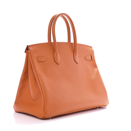 Hermes Epsom Birkin 35 Orange 3 of 18