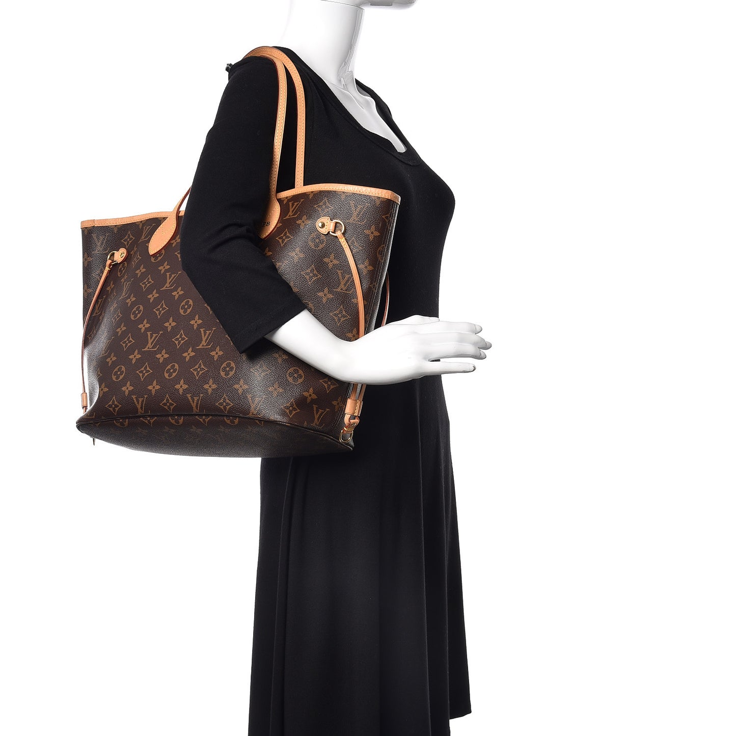 Monogram Neo Neverfull MM Cherry
