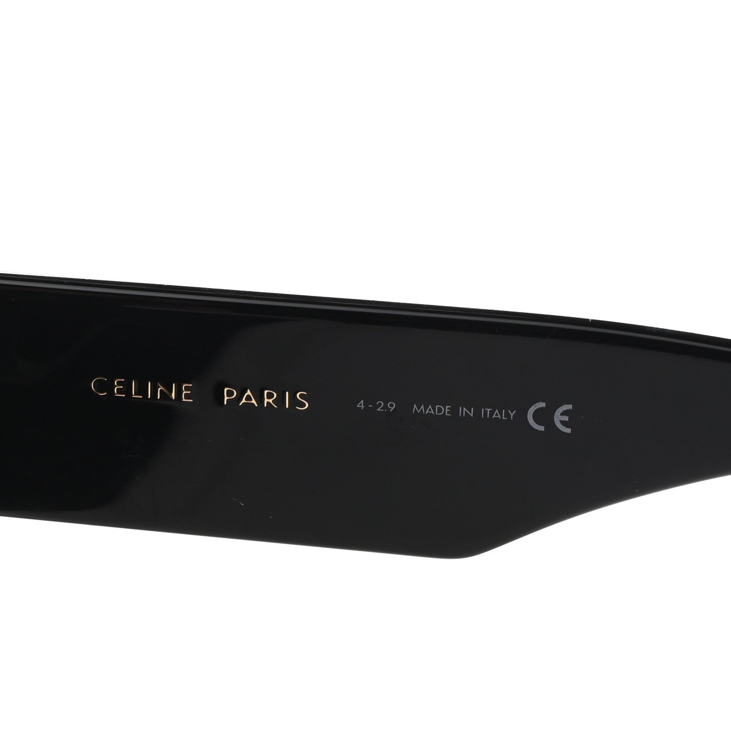 Celine Acetate Flat Top Rectangular Sunglasses CL400921 6 of 7