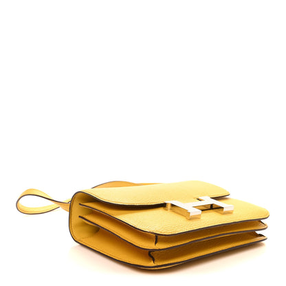 Hermes Chevre Mysore Constance 18 Jaune De Naples 4 of 10