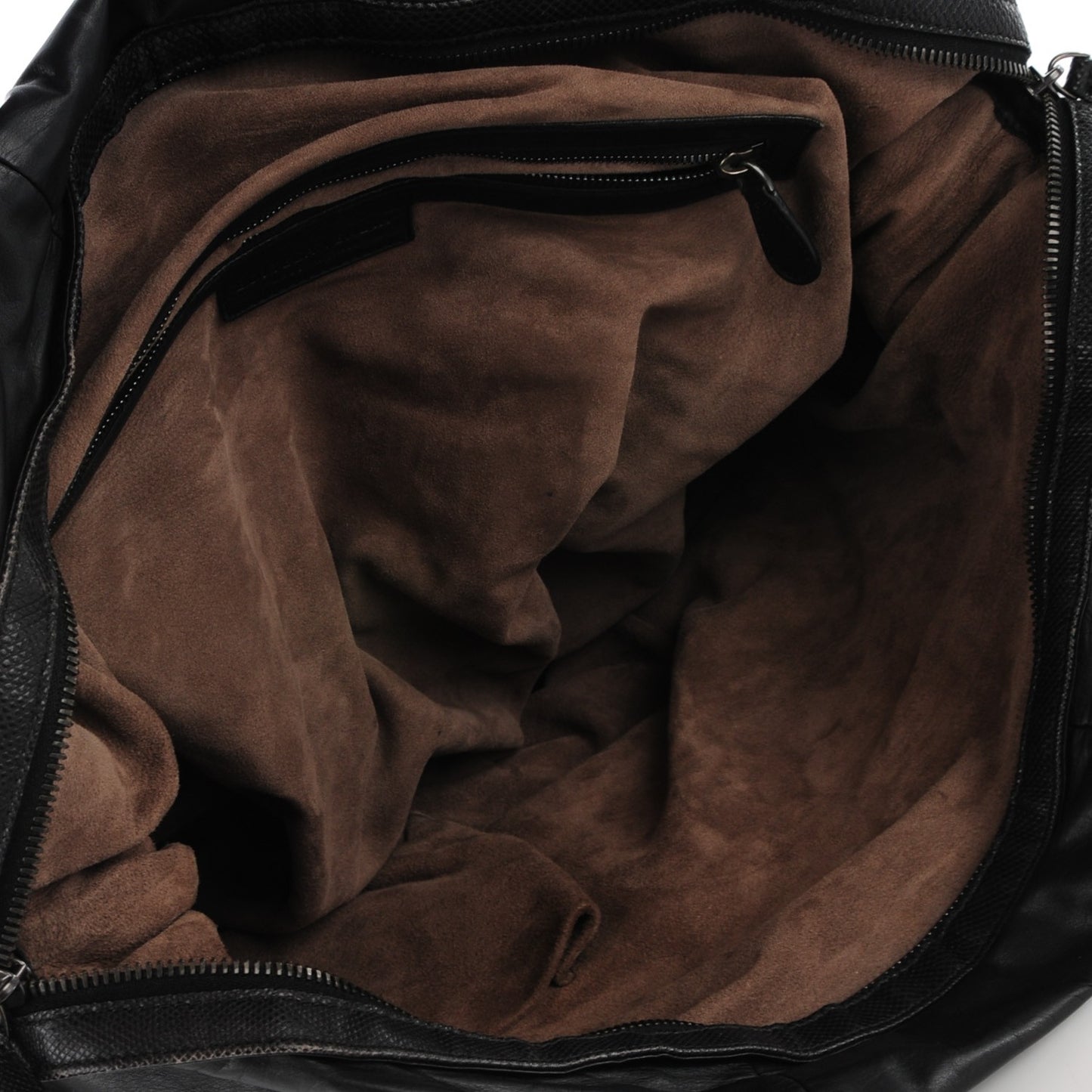 Plume Karung Top Handle Bag Nero Black