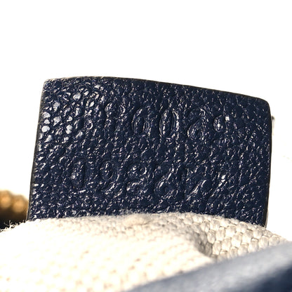 Gucci Sakai Be Green Calfskin Diagonal Stitched Small Blondie Shoulder Bag Blue Agata 7 of 13