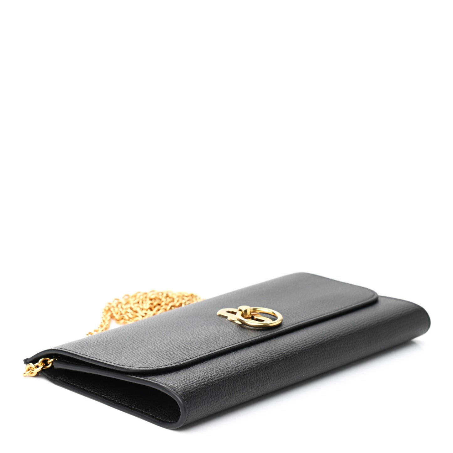 Small Classic Grain Amberley Convertible Clutch Black