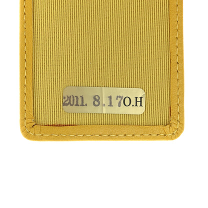 Chanel Lambskin Quilted 6 Key Holder Yellow 8 of 16