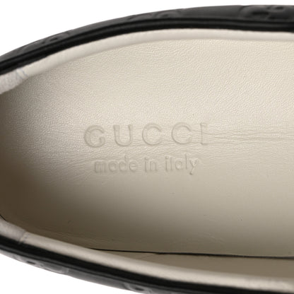 Gucci Guccissima Mens Dublin Slip On Sneakers 11.5 Black 7 of 8
