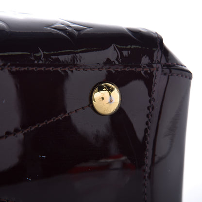 Louis Vuitton Vernis Montaigne BB Amarante 11 of 12