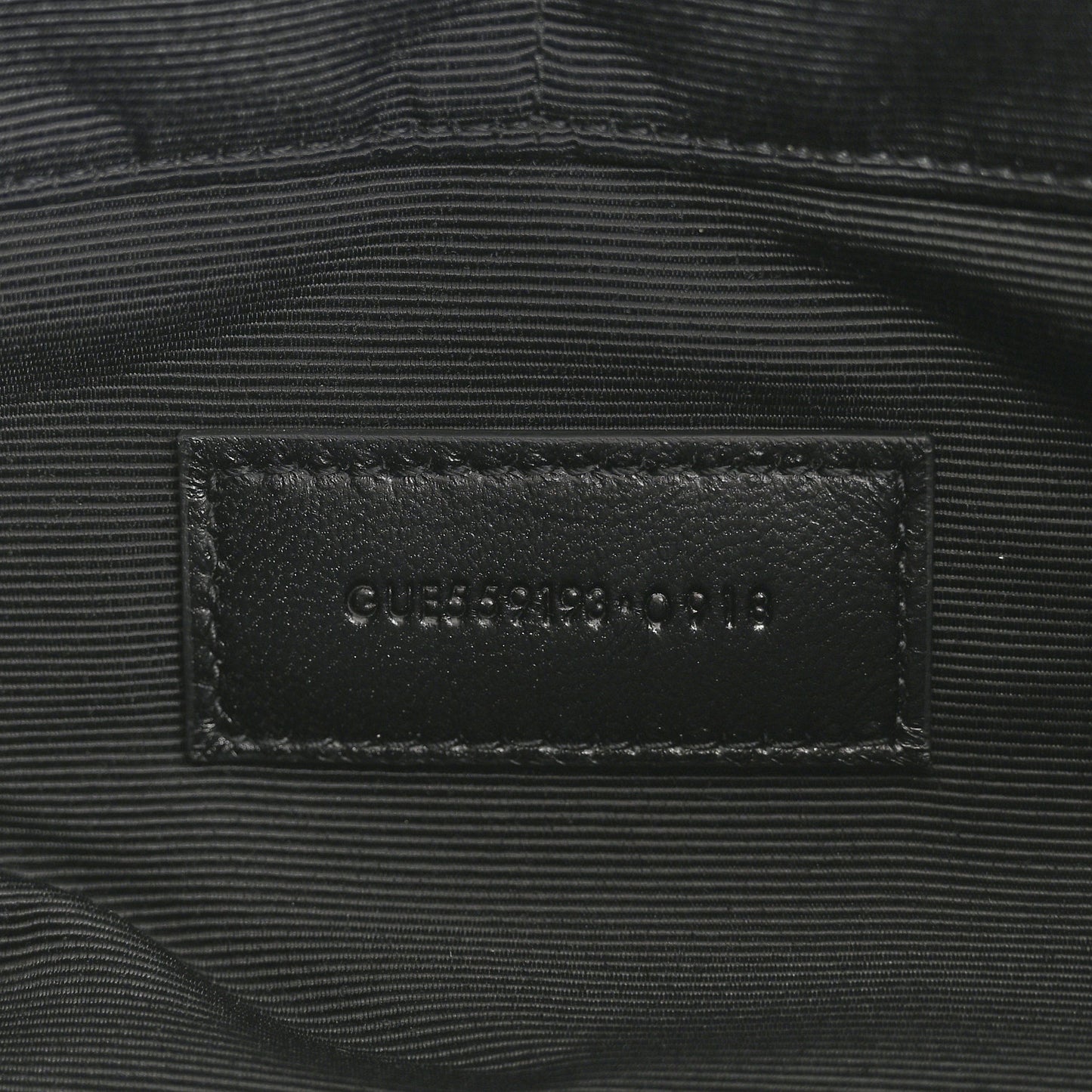 Calfskin Matelasse Monogram Cassandre Tablet Pouch Black