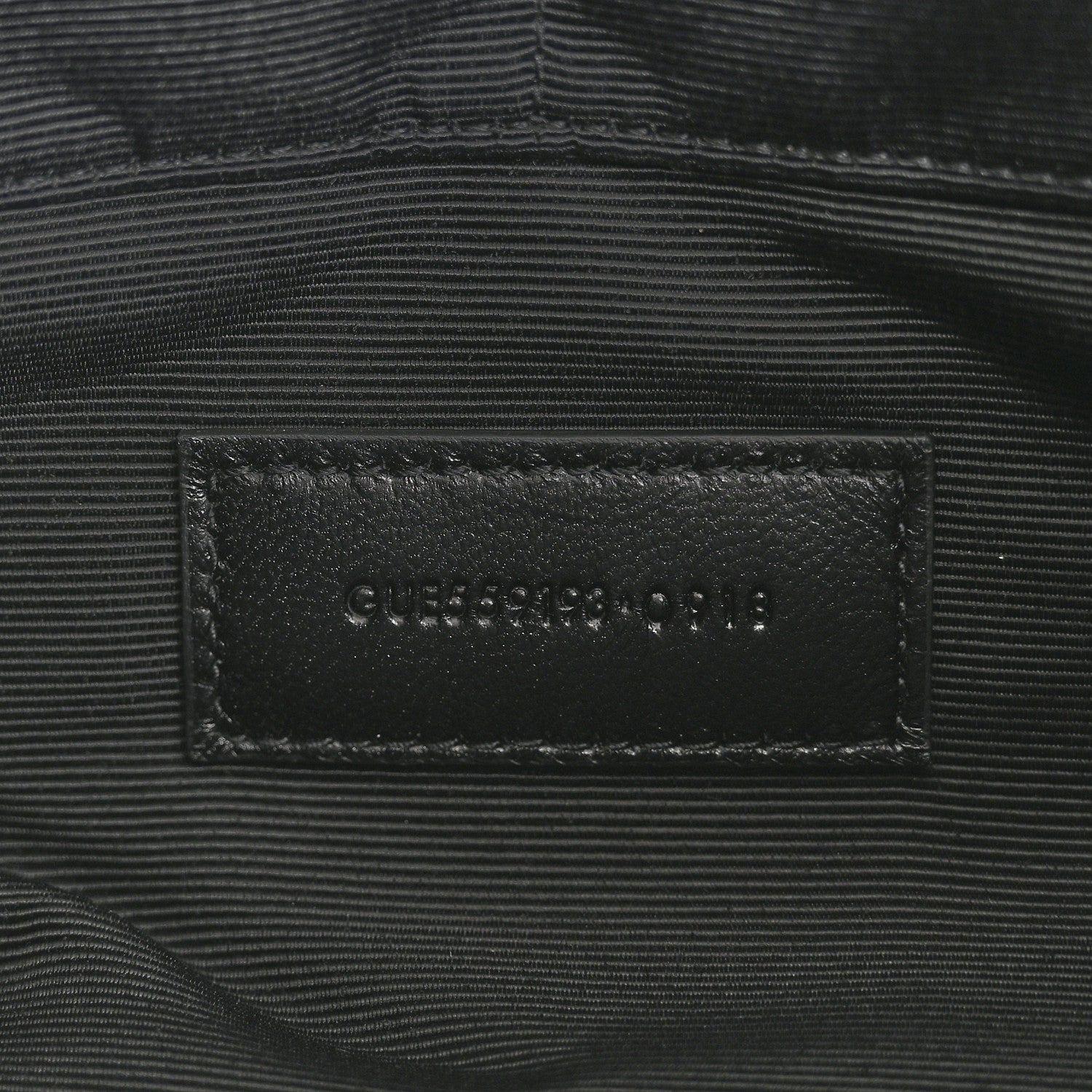 Saint Laurent Calfskin Matelasse Monogram Cassandre Tablet Pouch Black 7 of 10