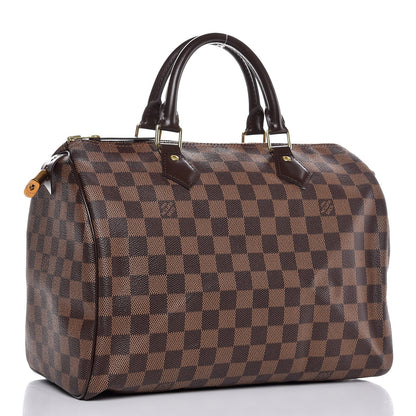Louis Vuitton Damier Ebene Speedy 30 3 of 8
