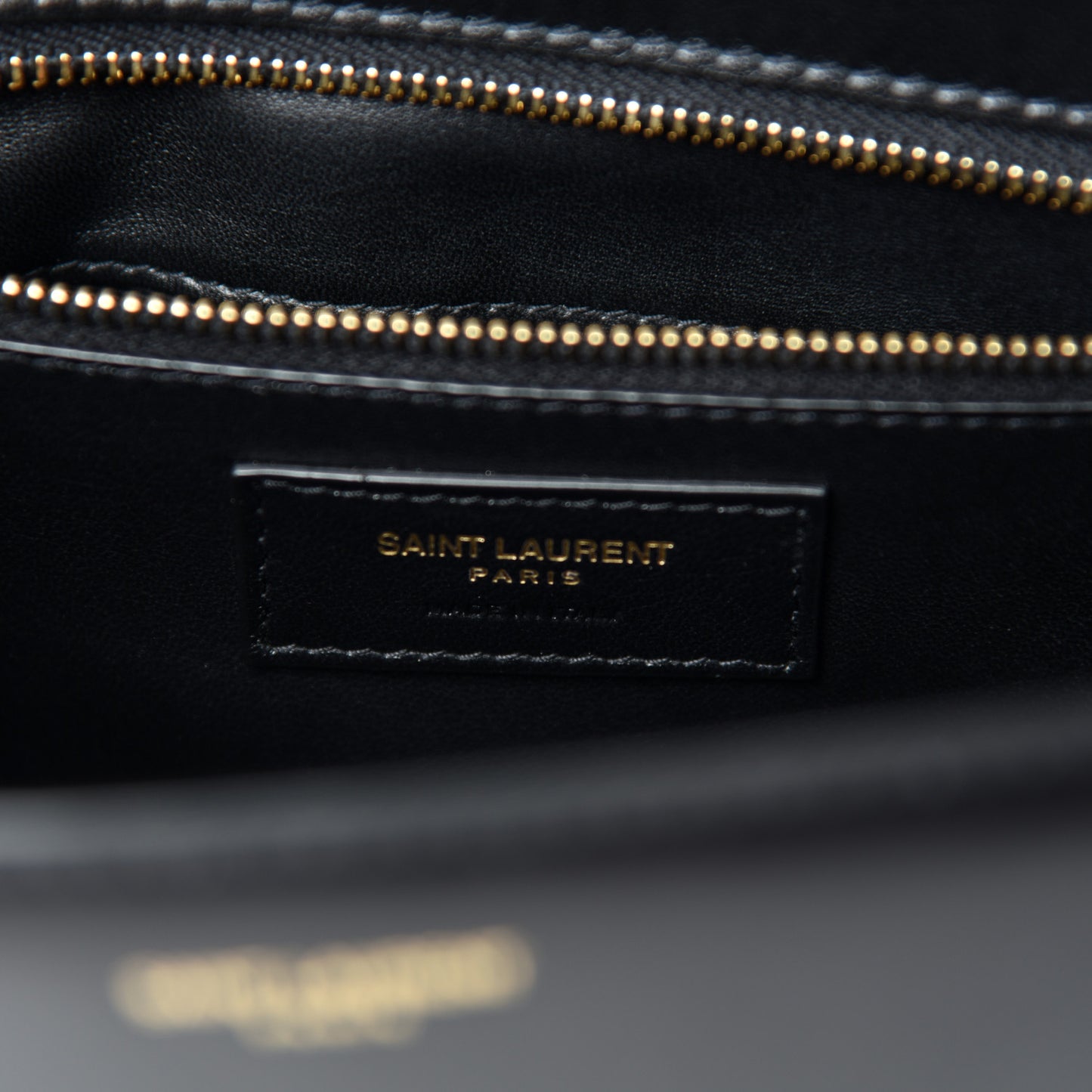 Smooth Calfskin Carre Satchel Black