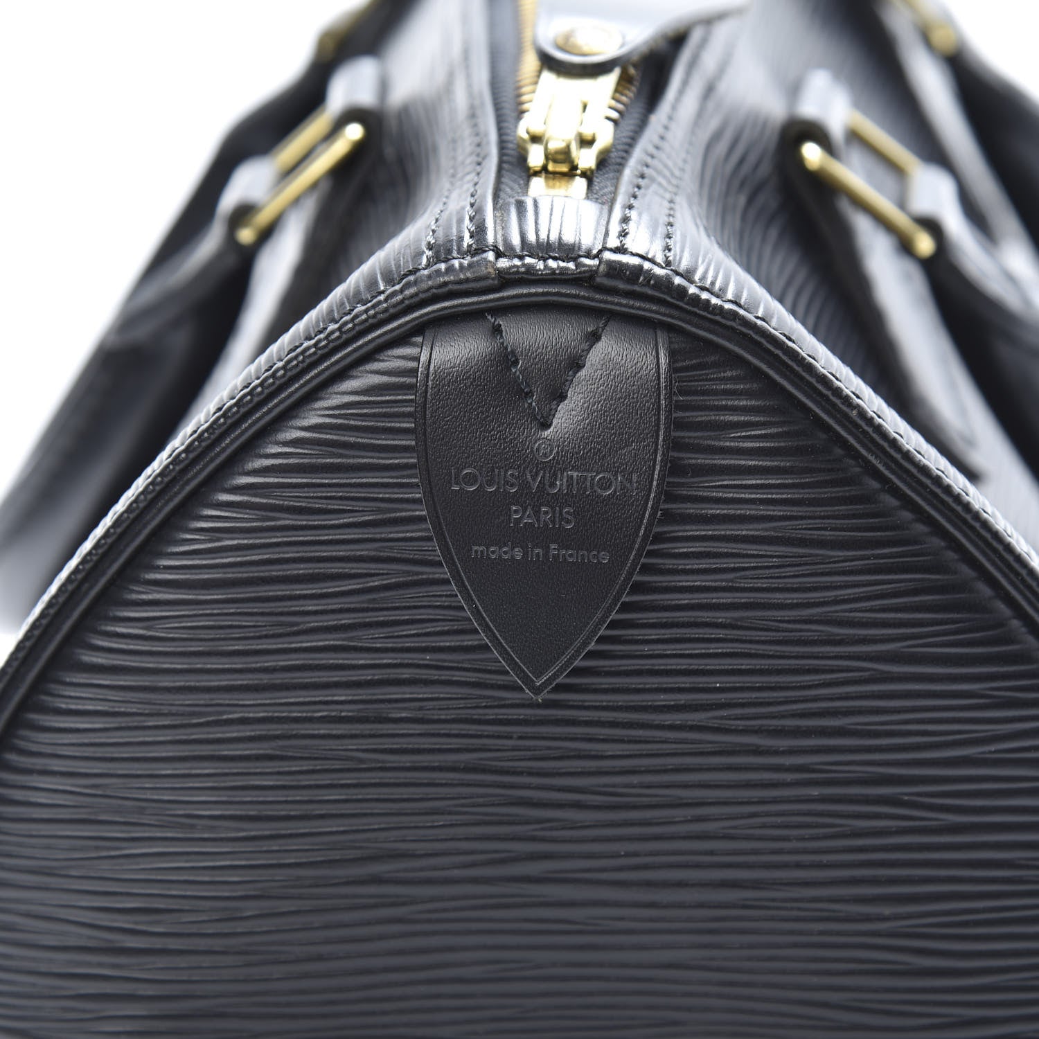 Louis Vuitton Epi Speedy 25 Black 6 of 16