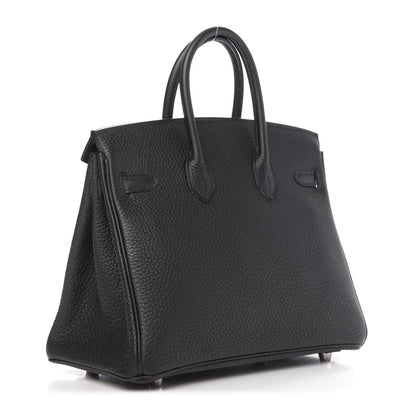 Hermes Togo Birkin 25 Black 3 of 11