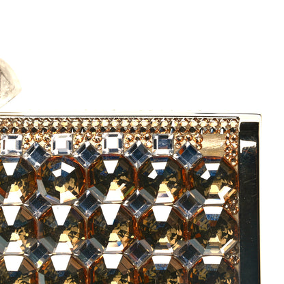 Judith Leiber Crystal Minaudiere Clutch Gold 8 of 8