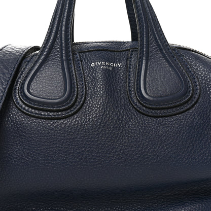 Givenchy Pebbled Calfskin Small Nightingale Night Blue 8 of 10