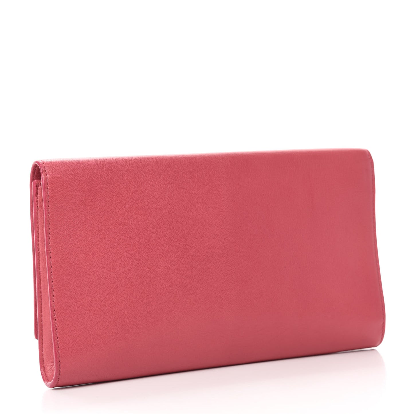 Calfskin Monogram Large Belle De Jour Clutch Pink