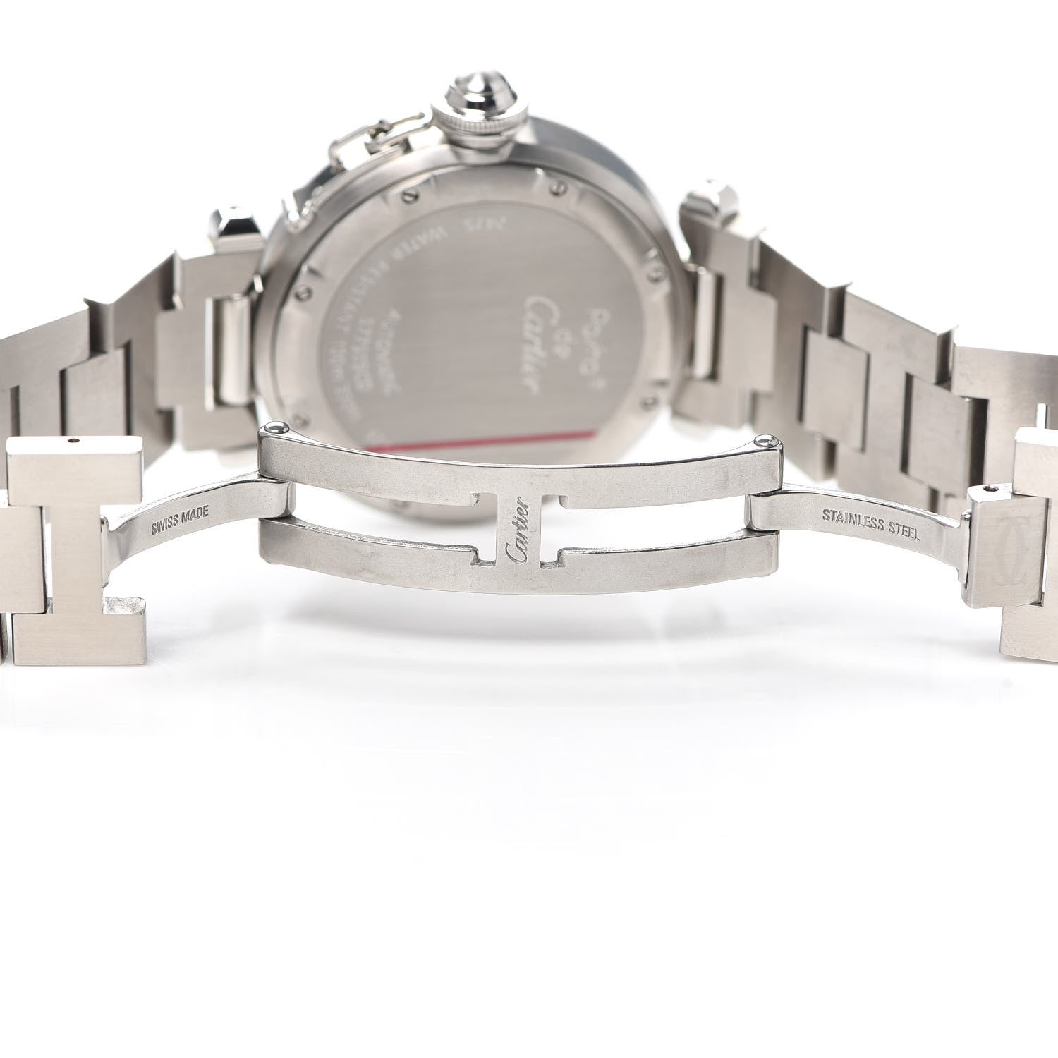 Cartier Stainless Steel 35mm Pasha C Big Date Automatic Watch 5 of 5