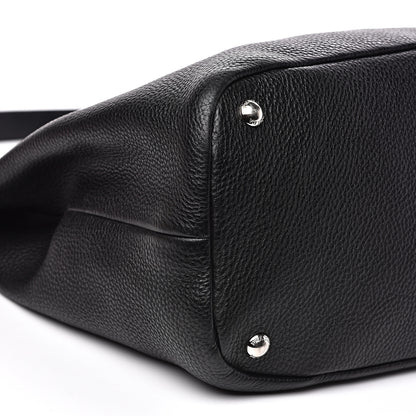 Prada Vitello Daino Hobo Black 7 of 12