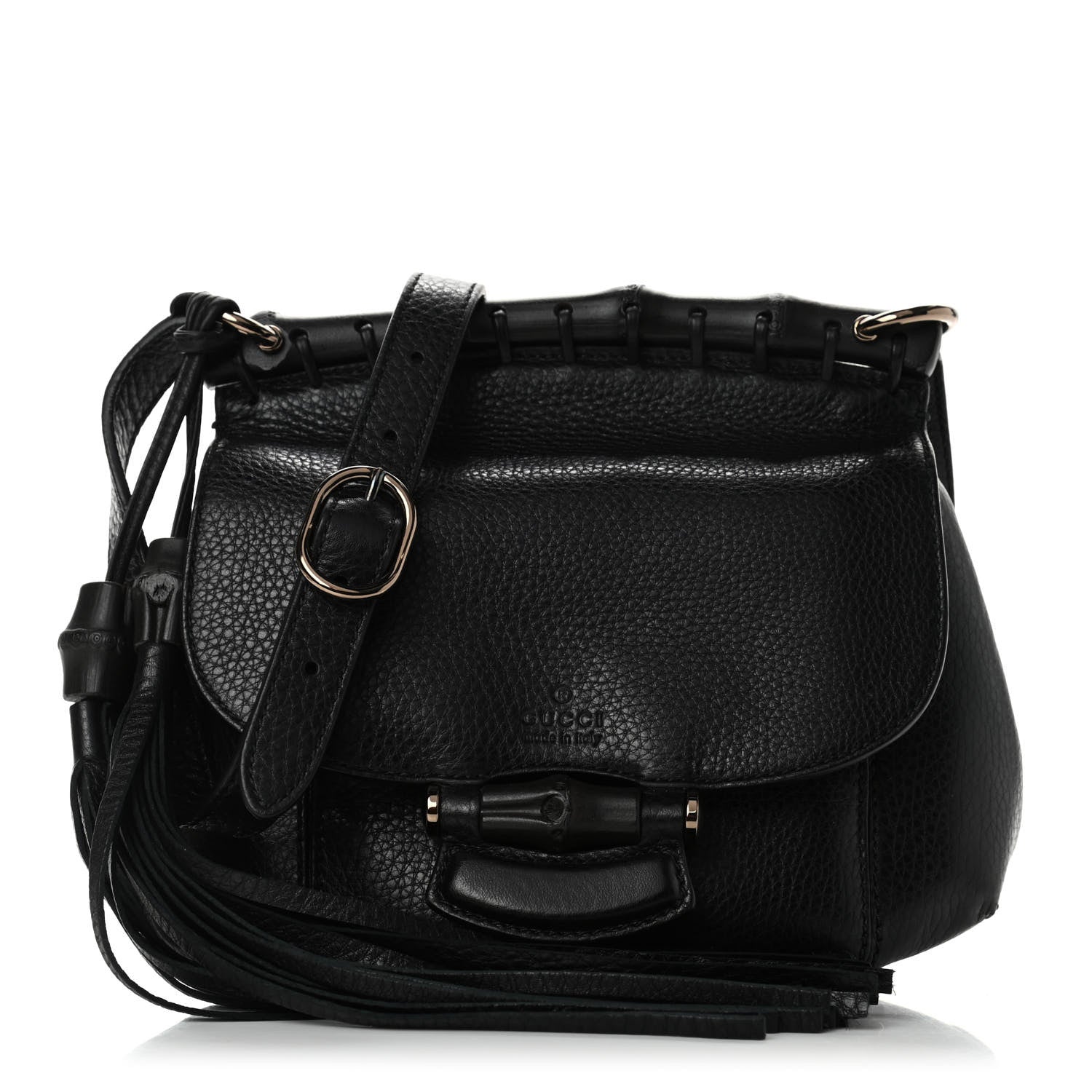 Gucci Calfskin Small Nouveau Shoulder Bag Black 1 of 4
