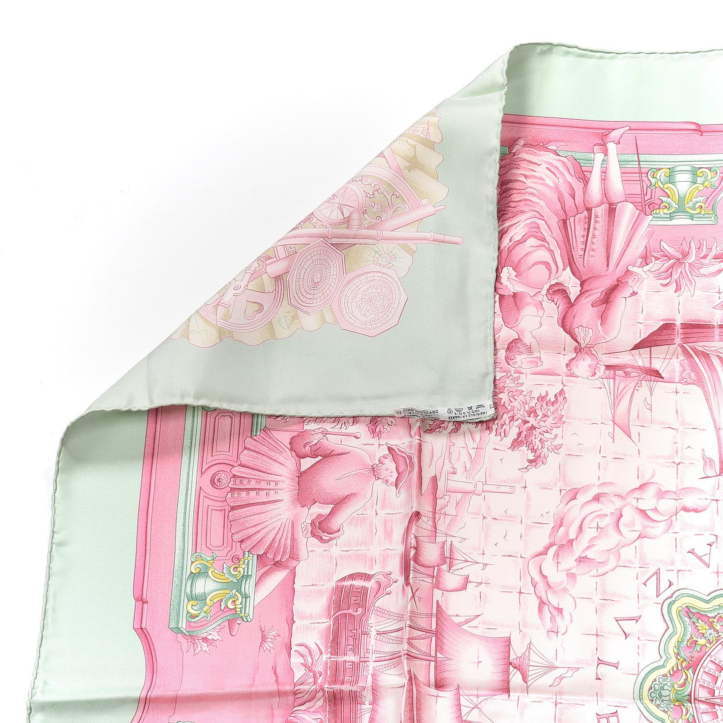Silk Azulejos 90 Scarf