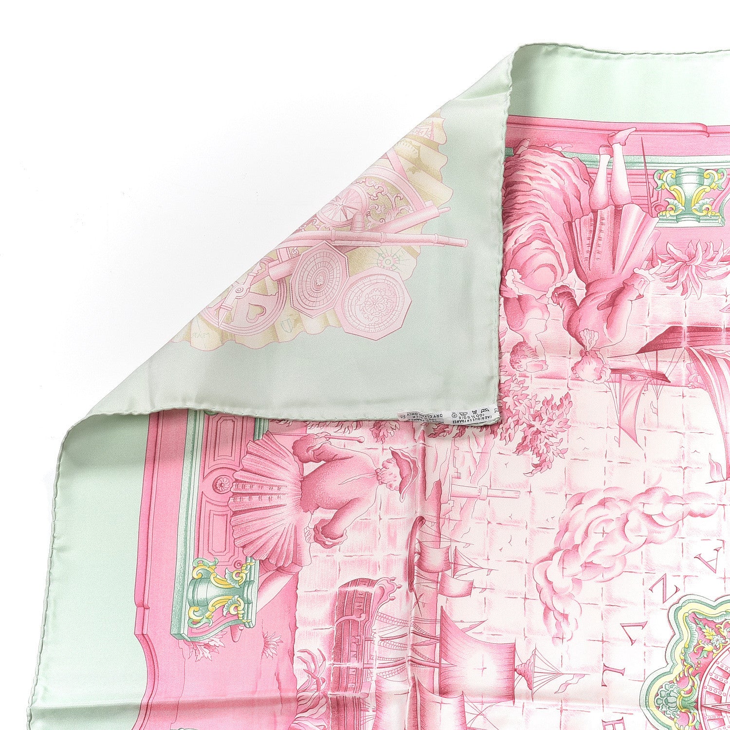 Hermes Silk Azulejos 90 Scarf 3 of 3