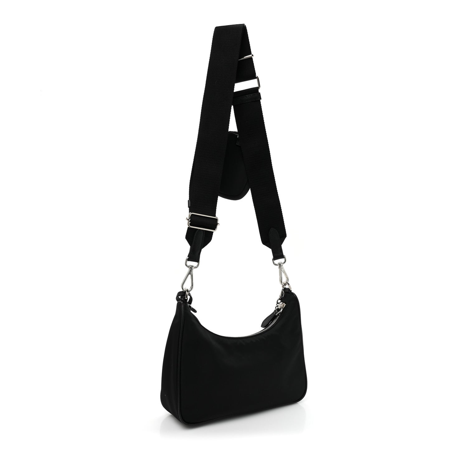 Nylon Re-Edition 2005 Shoulder Bag Black