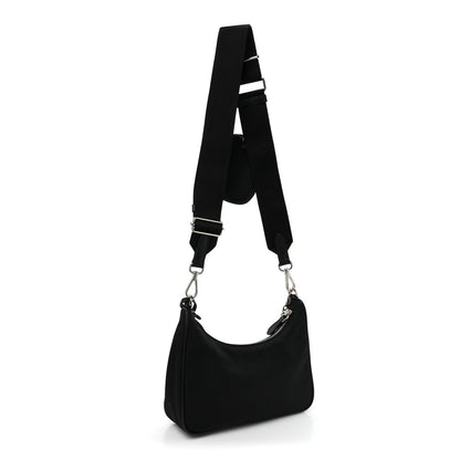 Prada Nylon Re-Edition 2005 Shoulder Bag Black 3 of 8