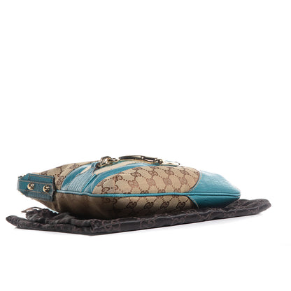 Gucci Monogram Hasler Messenger Bag Turquoise 4 of 7