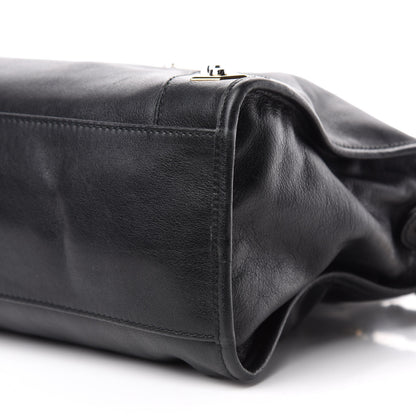 Balenciaga Veau Amp Plate Gold Hardware City Black 7 of 10