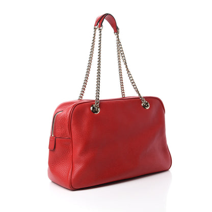 Gucci Cellarius Calfskin Medium Soho Bowler Tabasco 3 of 12