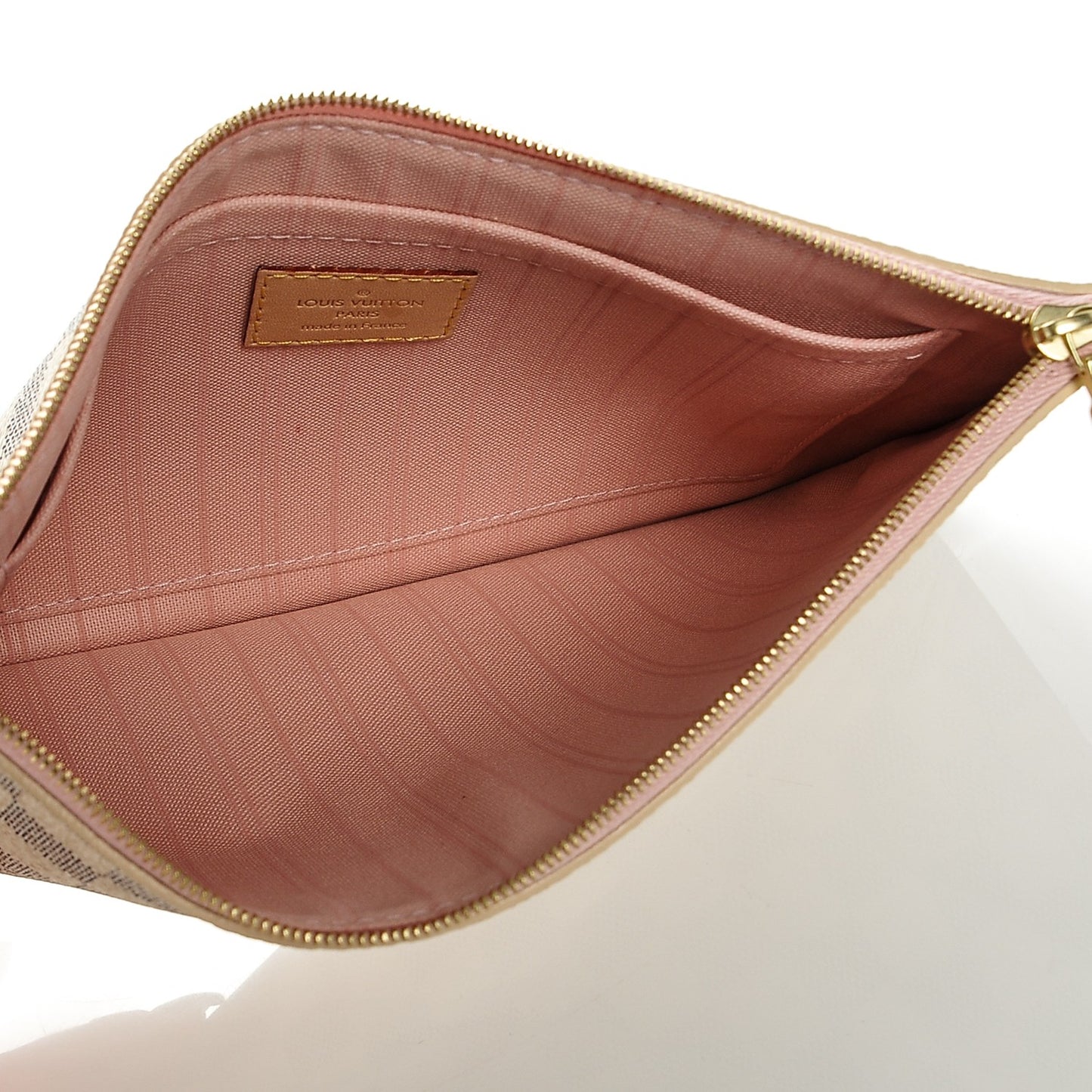 Damier Azur Neverfull MM GM Pochette Rose Ballerine