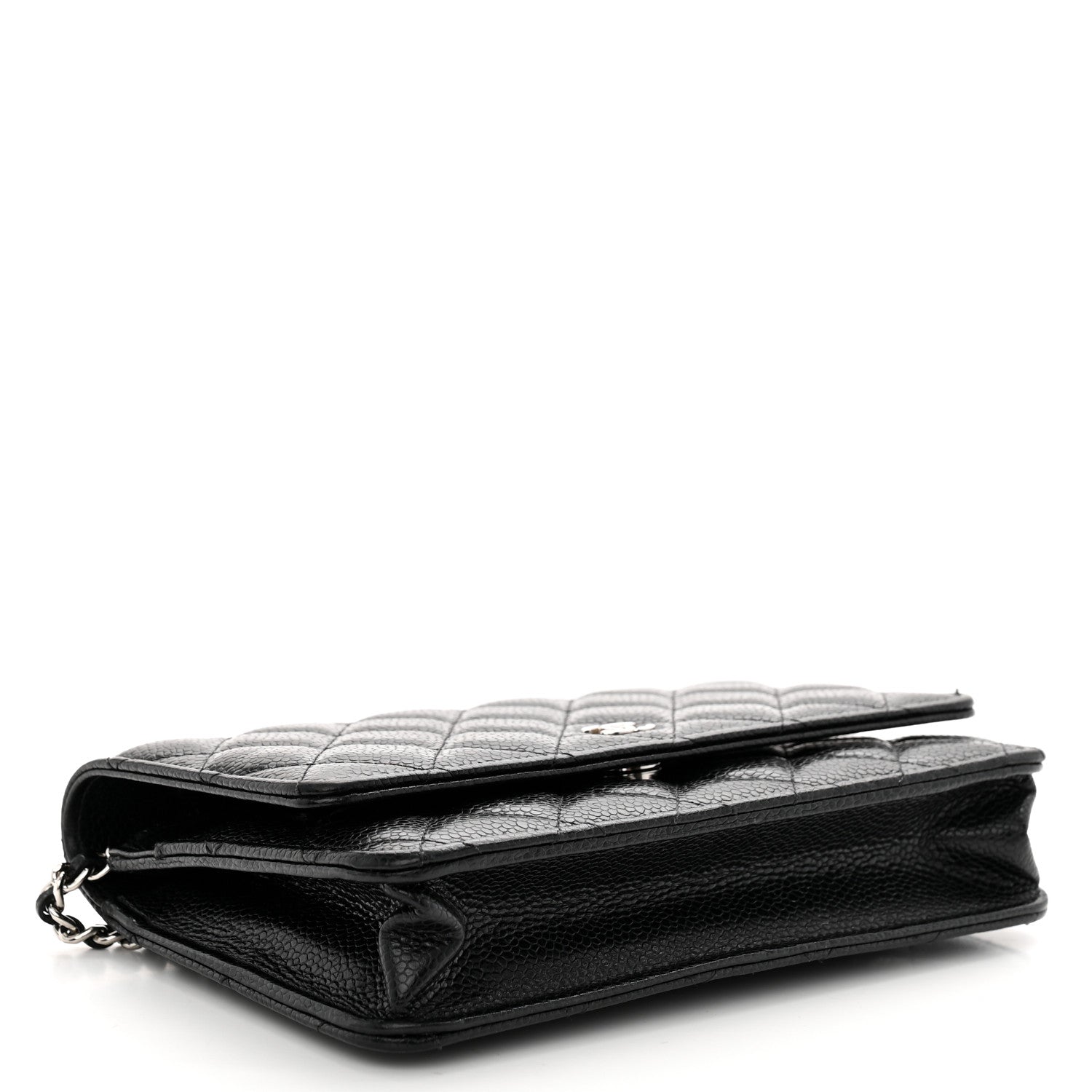 Chanel Caviar Quilted Wallet on Chain WOC Black 4 of 13